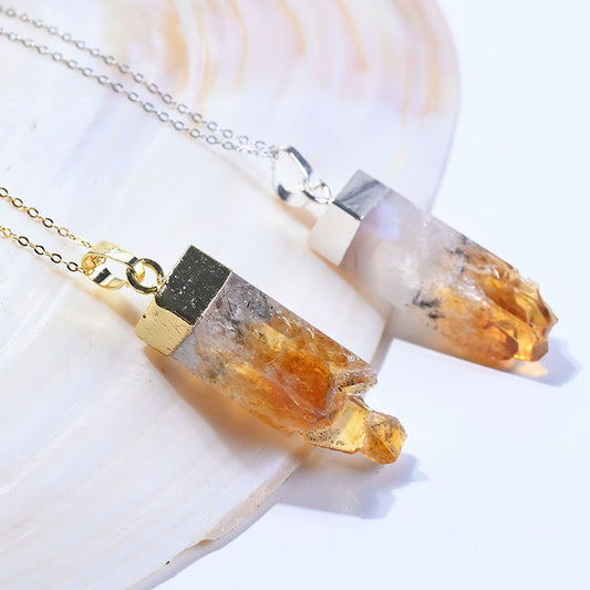 Citrine Stone Necklaces