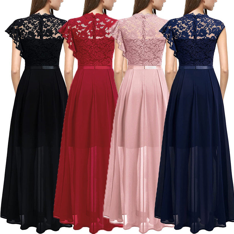 Lace High Waist Dresses