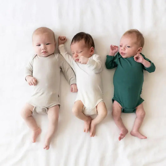 Bamboo Fiber Baby Rompers