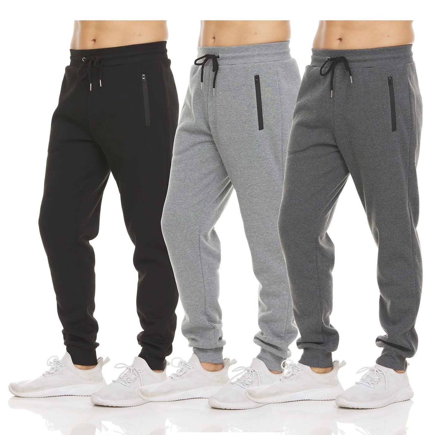 Sports Casual Zipper Ankle-tied Trousers