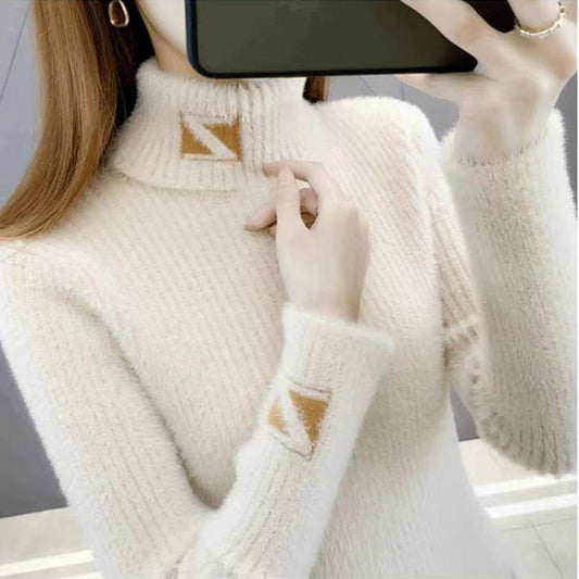 Turtleneck Sweaters Knitted