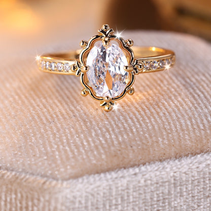 Elegant Zircon Ring