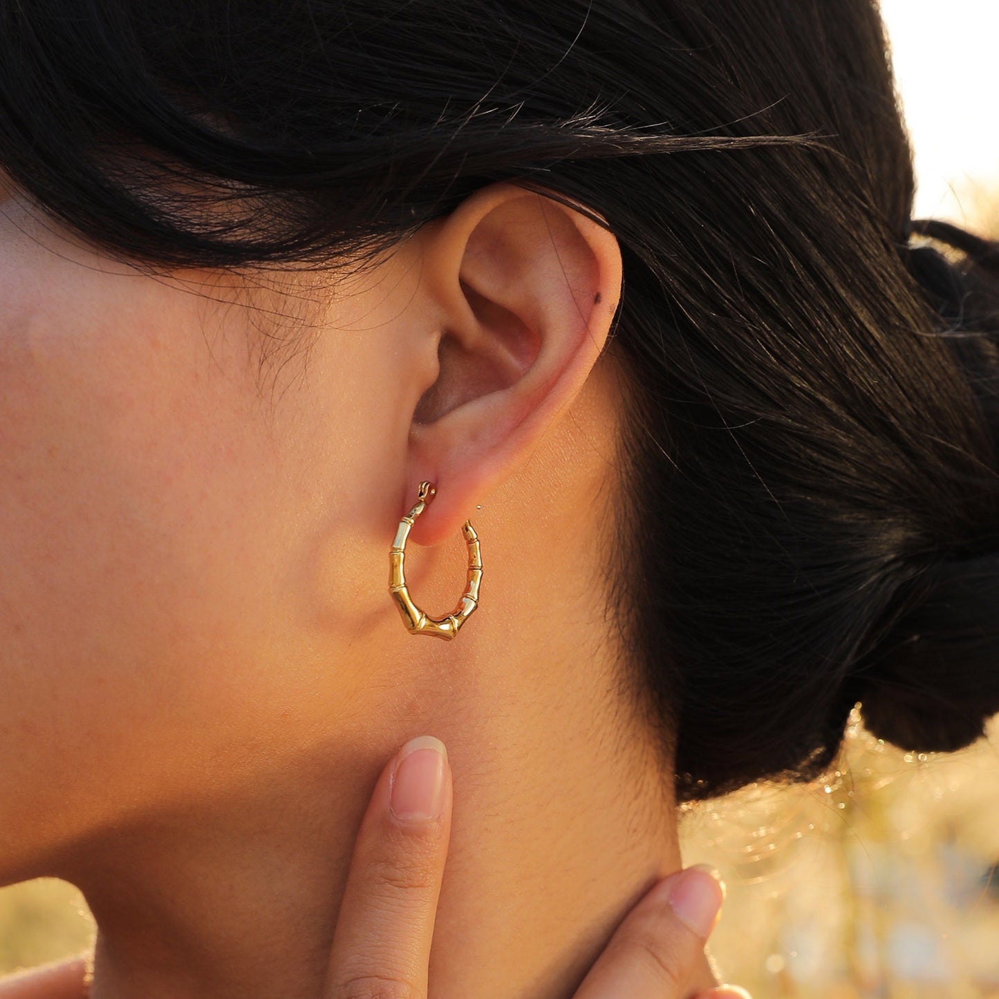 Design Bamboo Earrings