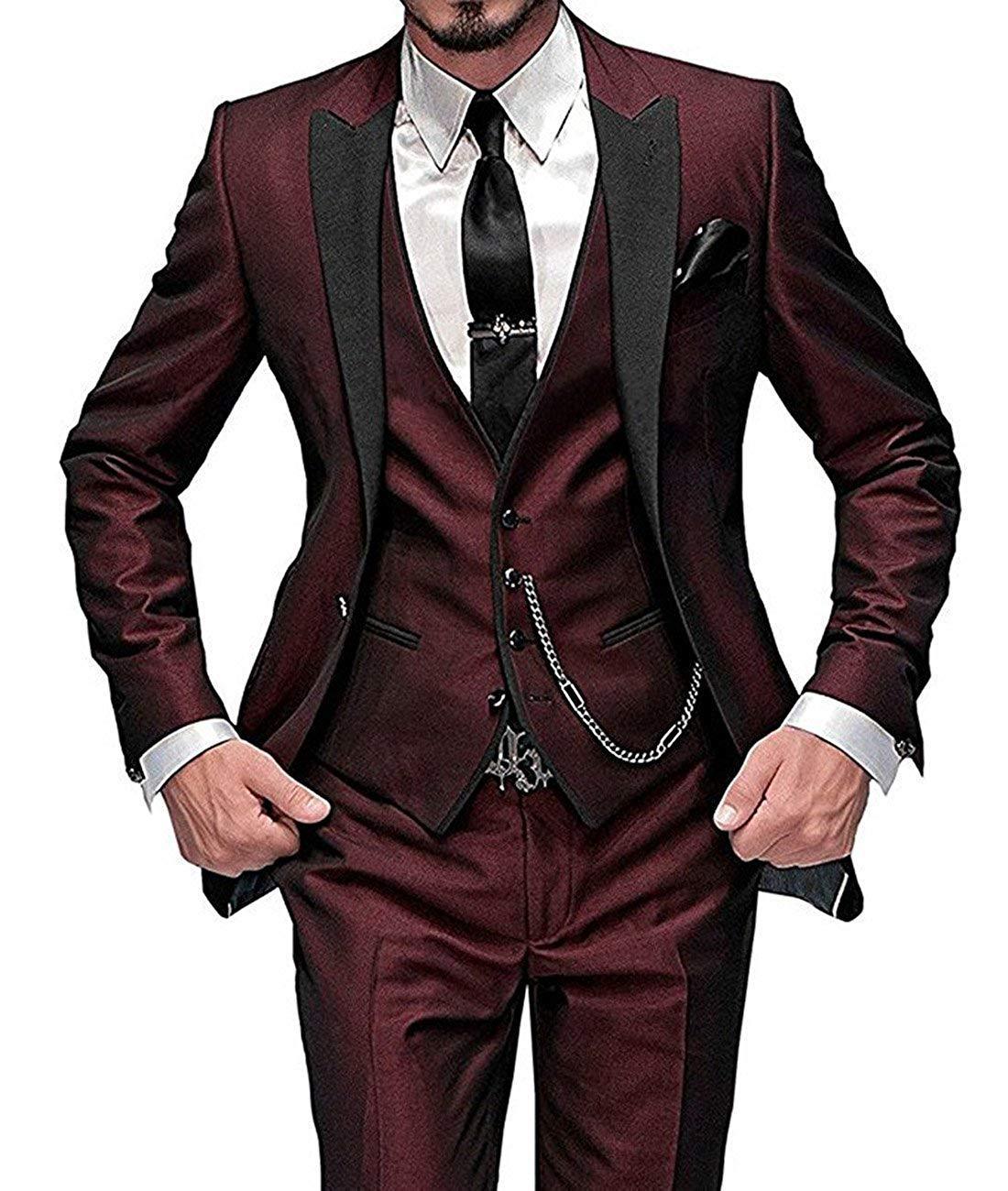 Three-piece Bridegroom Best Wedding Suits