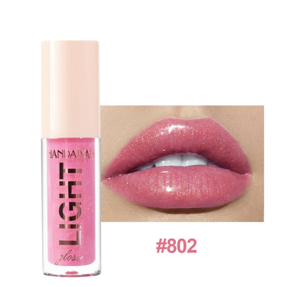 Long-lasting moisturizing lip glosses