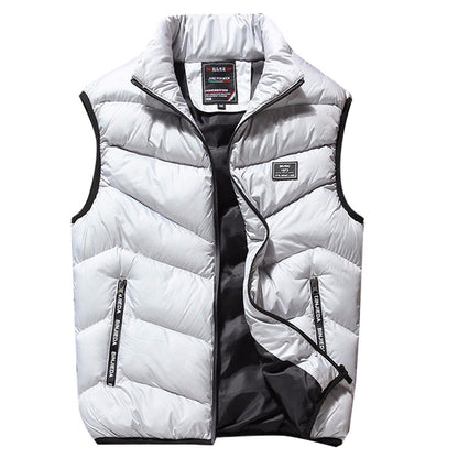 Large Size Men's Autumn Body-Warmer Vests