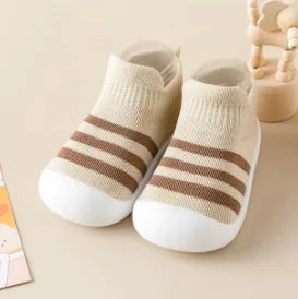 Kids Stripes Knitted Socks Anti-slip