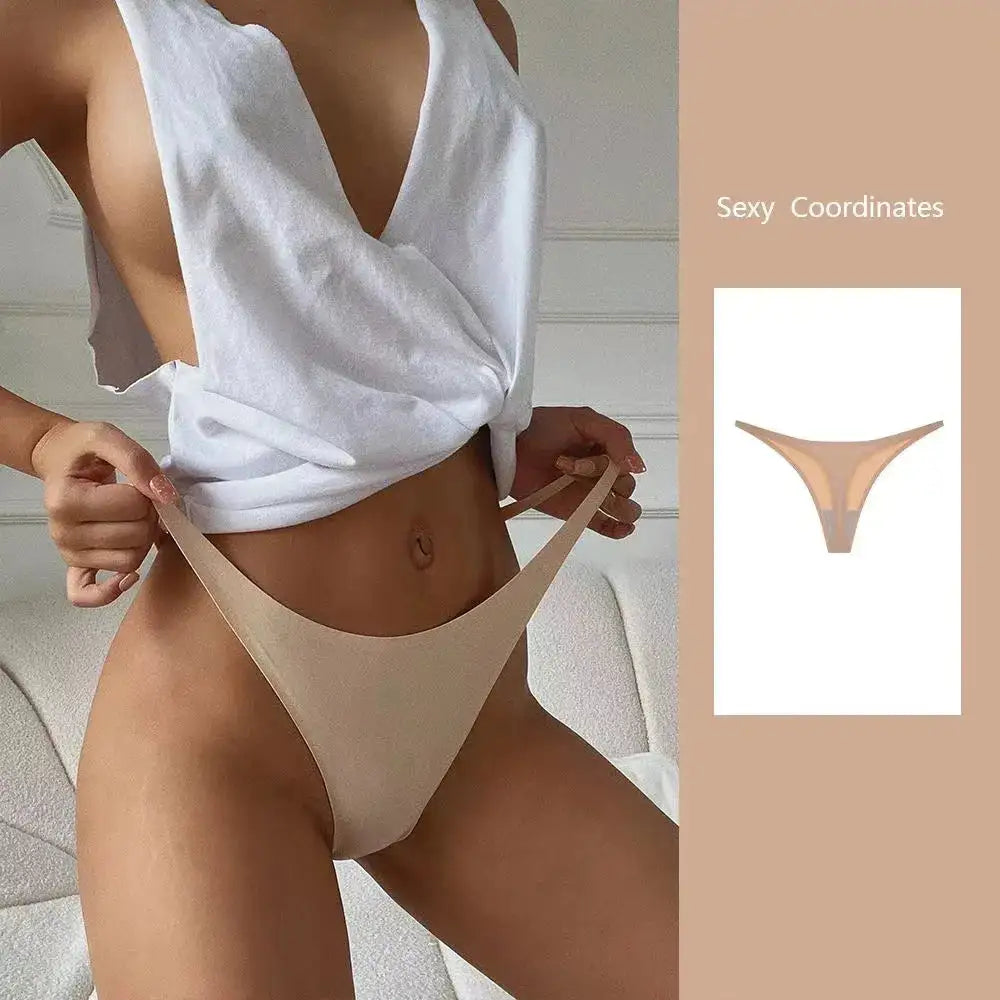 Silk Seamless Thongs