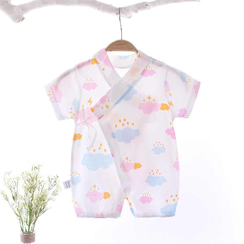 Baby onesies Summer combed cotton