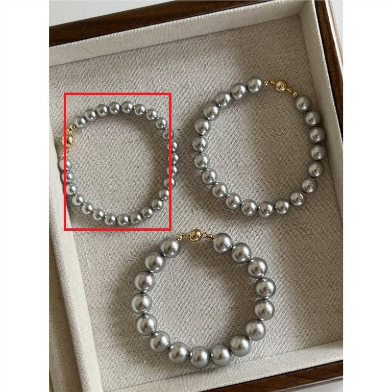 Circle Pearl Bracelets