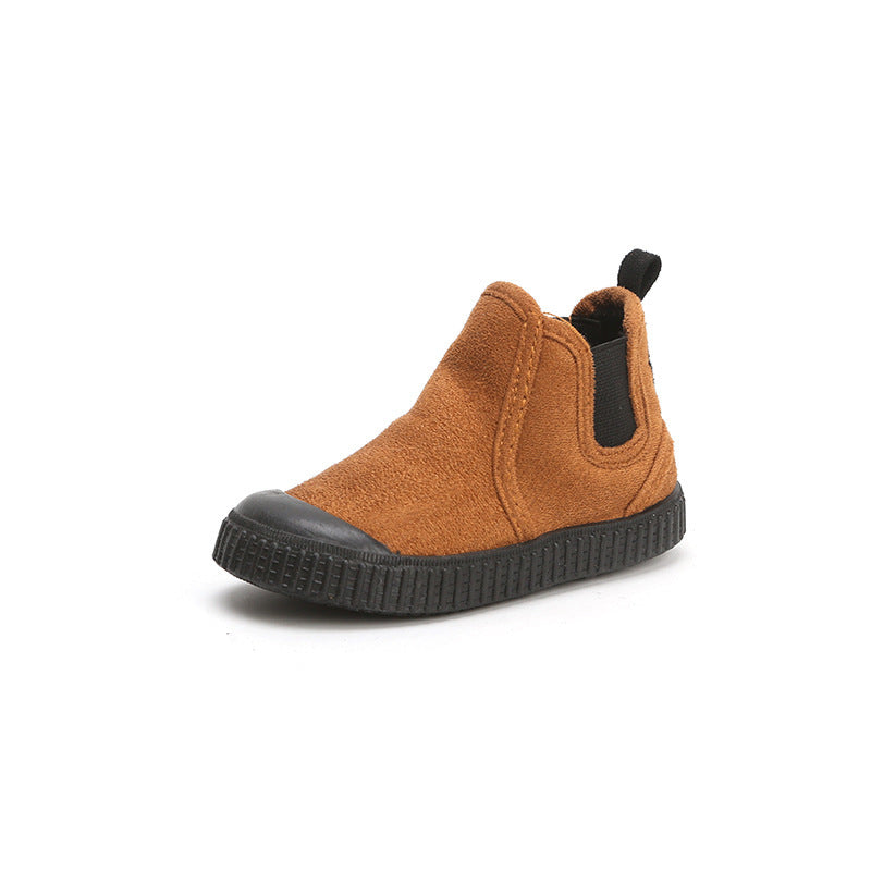 Winter Children Warm High-top Velvet Cotton Shoes