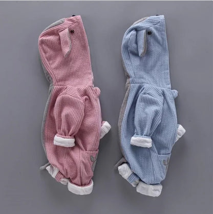 Koala Hooded Baby Rompers