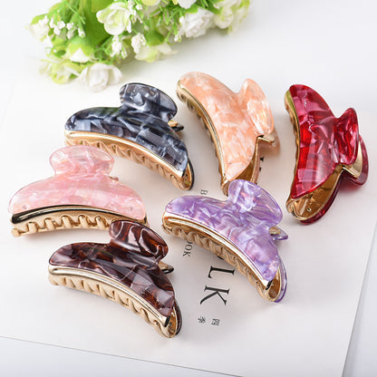 Women's Fashion Large Acrylic Barrettes