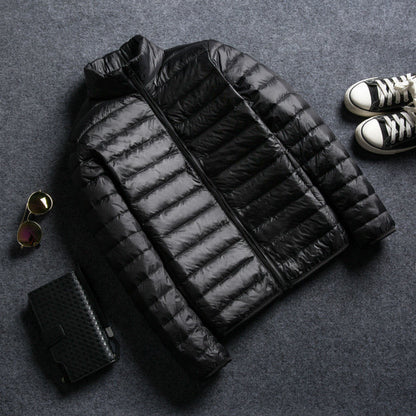 Hooded Short Ultra-thin Down Jacket