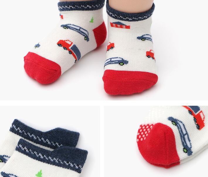 Children's Cotton Non-slip Cartoon Floor Socks