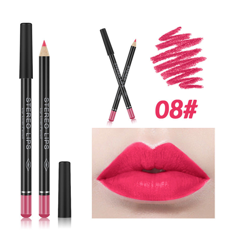 Wasserfester und langlebiger matter Lipliner