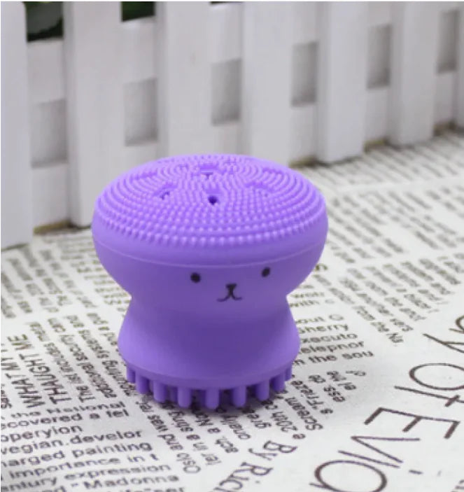 Silicone Cleansing & Exfoliating Brush – Cute & Effective Skin Care Tool