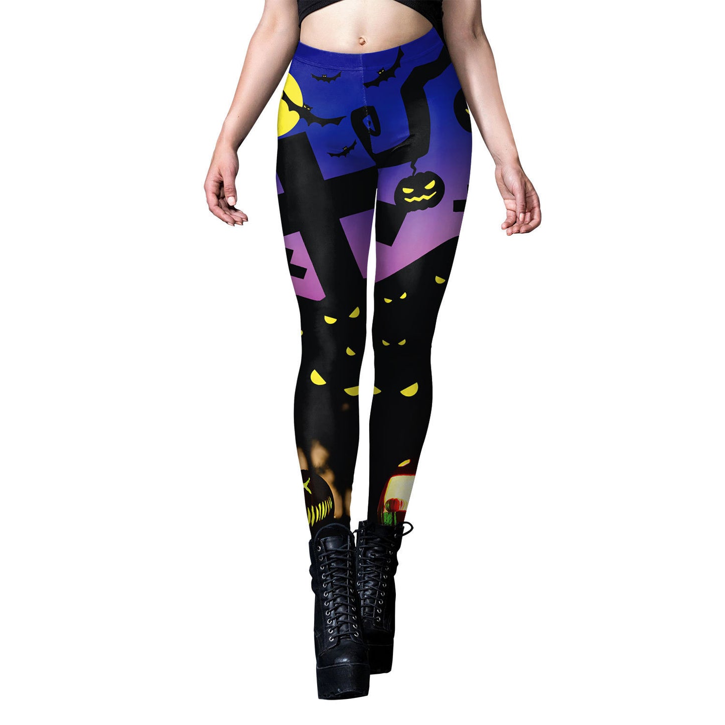 Halloween Leggings Bandage Printed