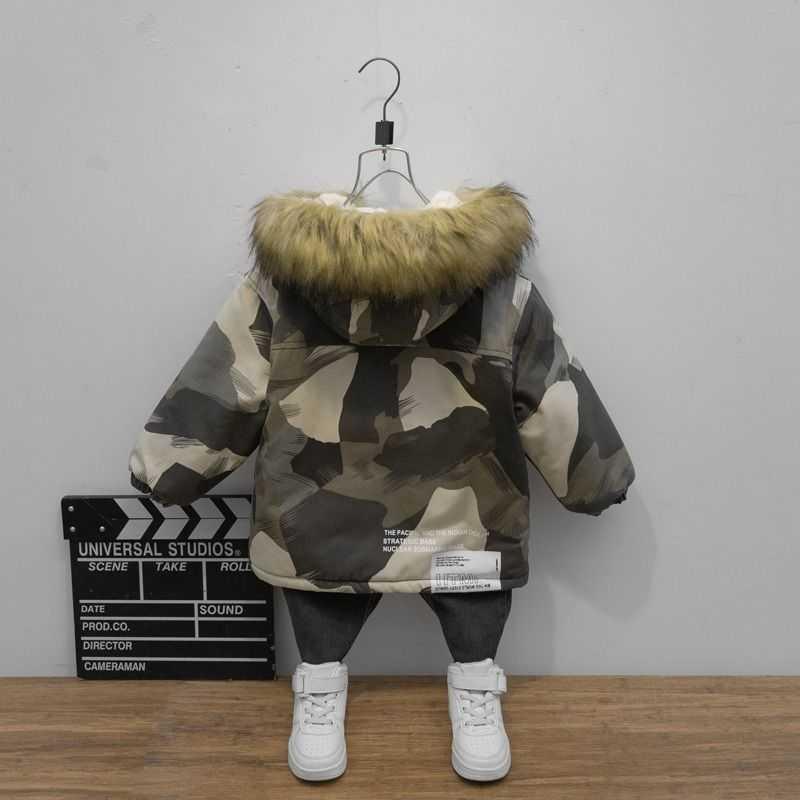 Baby Winter Camouflage Padded Jackets