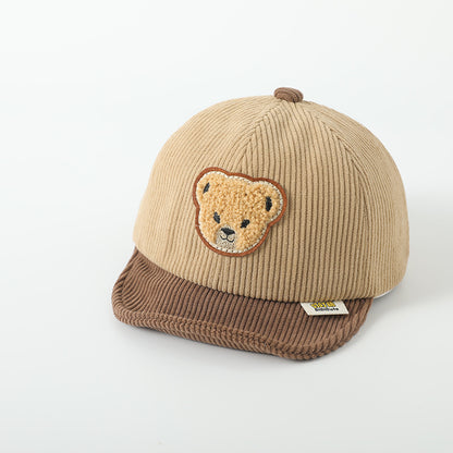 Children's bear cartoon hats