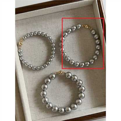 Circle Pearl Bracelets