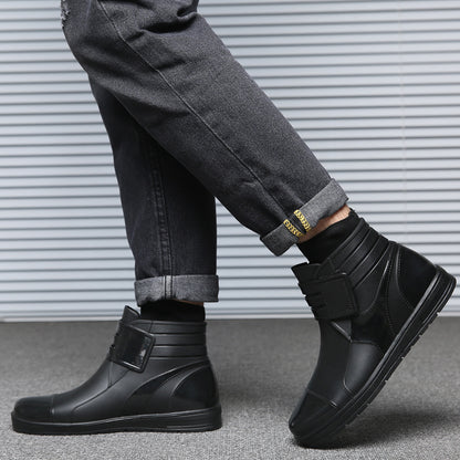 Men Short Tube Labor Protection Rain Boots