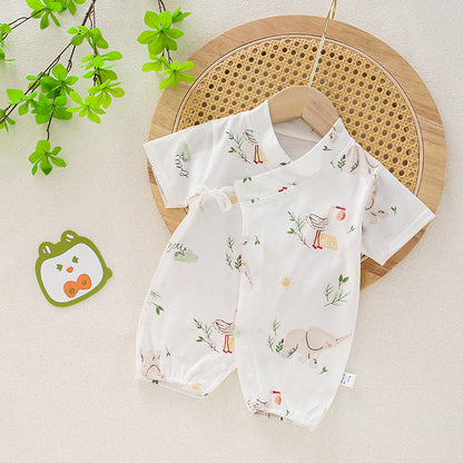 Baby onesies Summer combed cotton