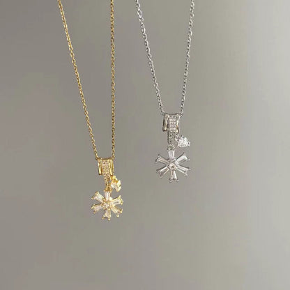 Snowflake Ornament Necklaces