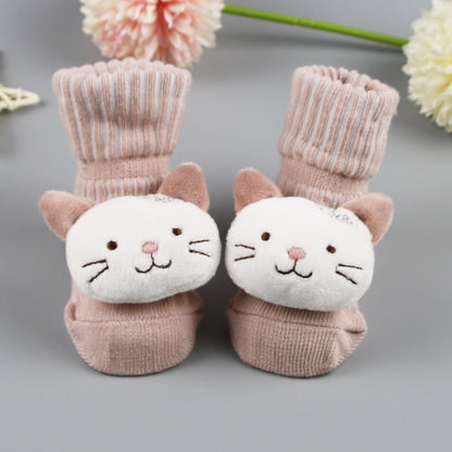 Newborn Baby Socks Cartoon Doll Men And Women