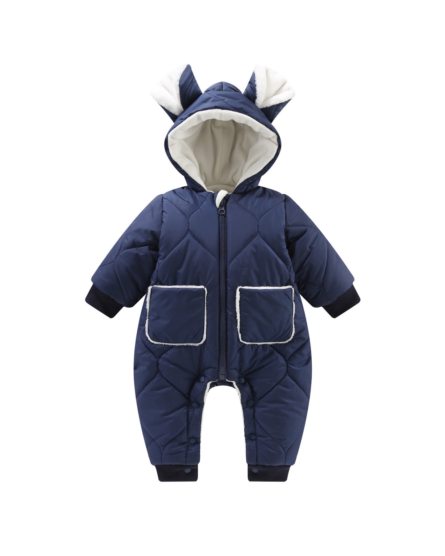 Children's Winter Climbing Clothes With Hooded Insulation