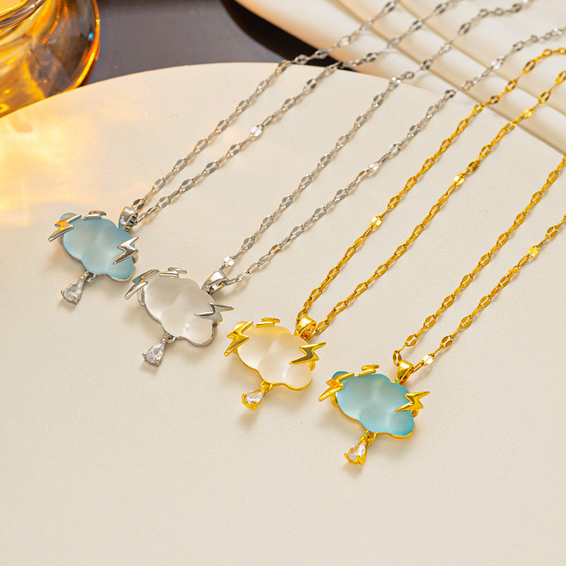 Lightning Cloud Necklaces