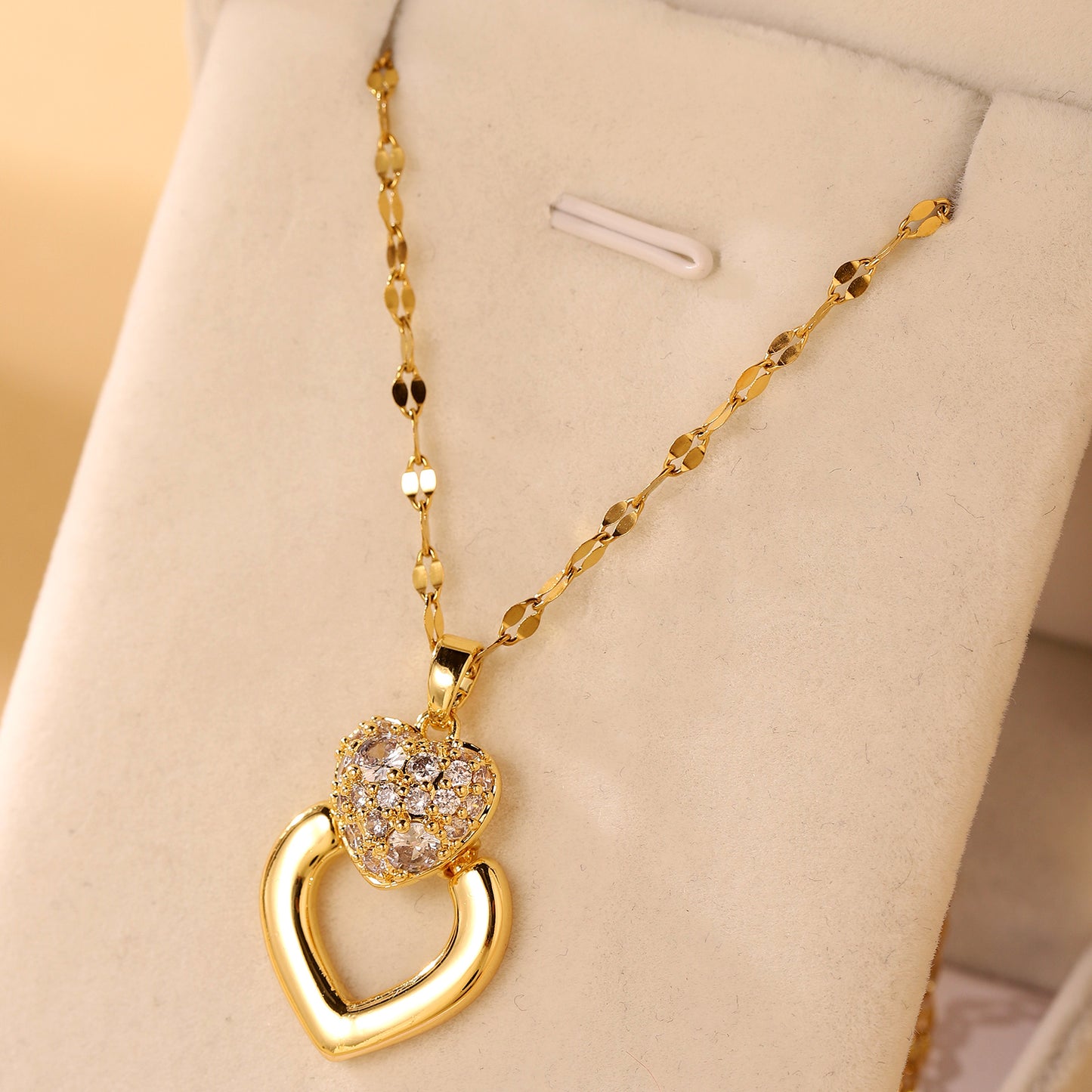 Love Zircon Design Elegance Necklaces