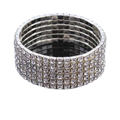 Full Zirconia Elastic Bracelet