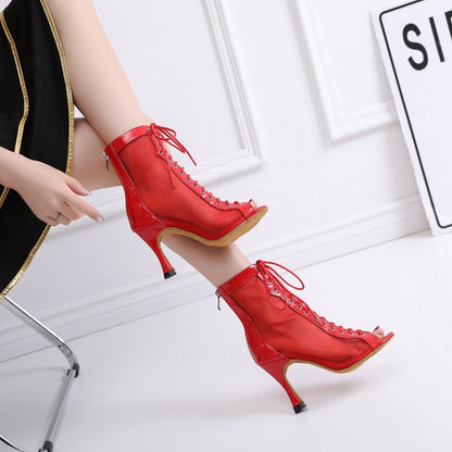 Red Modern High Heels