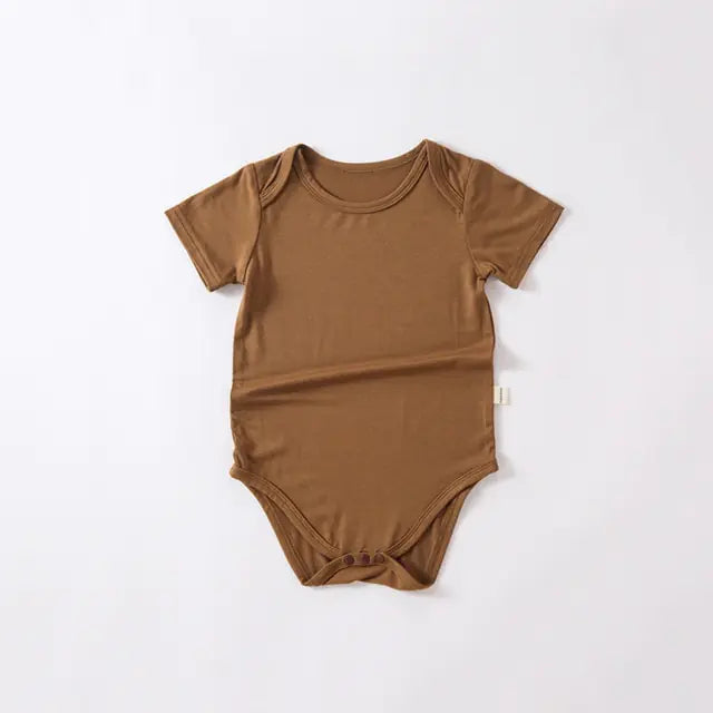 Bamboo Fiber Baby Rompers