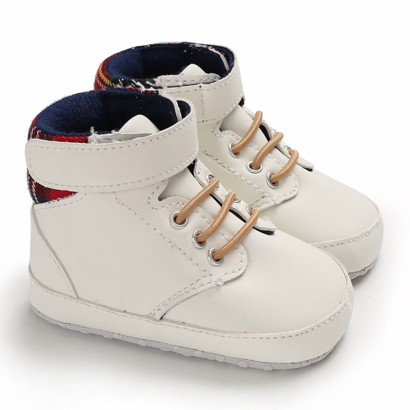 Baby Toddler Shoes High-top Soft Sole Baby Fashion Leisure