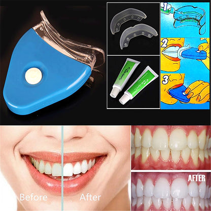 Oral Gel Teeth Whitener Dental Bleaching LED