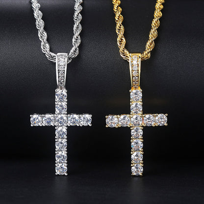 Zircon Plated Pendant Necklaces