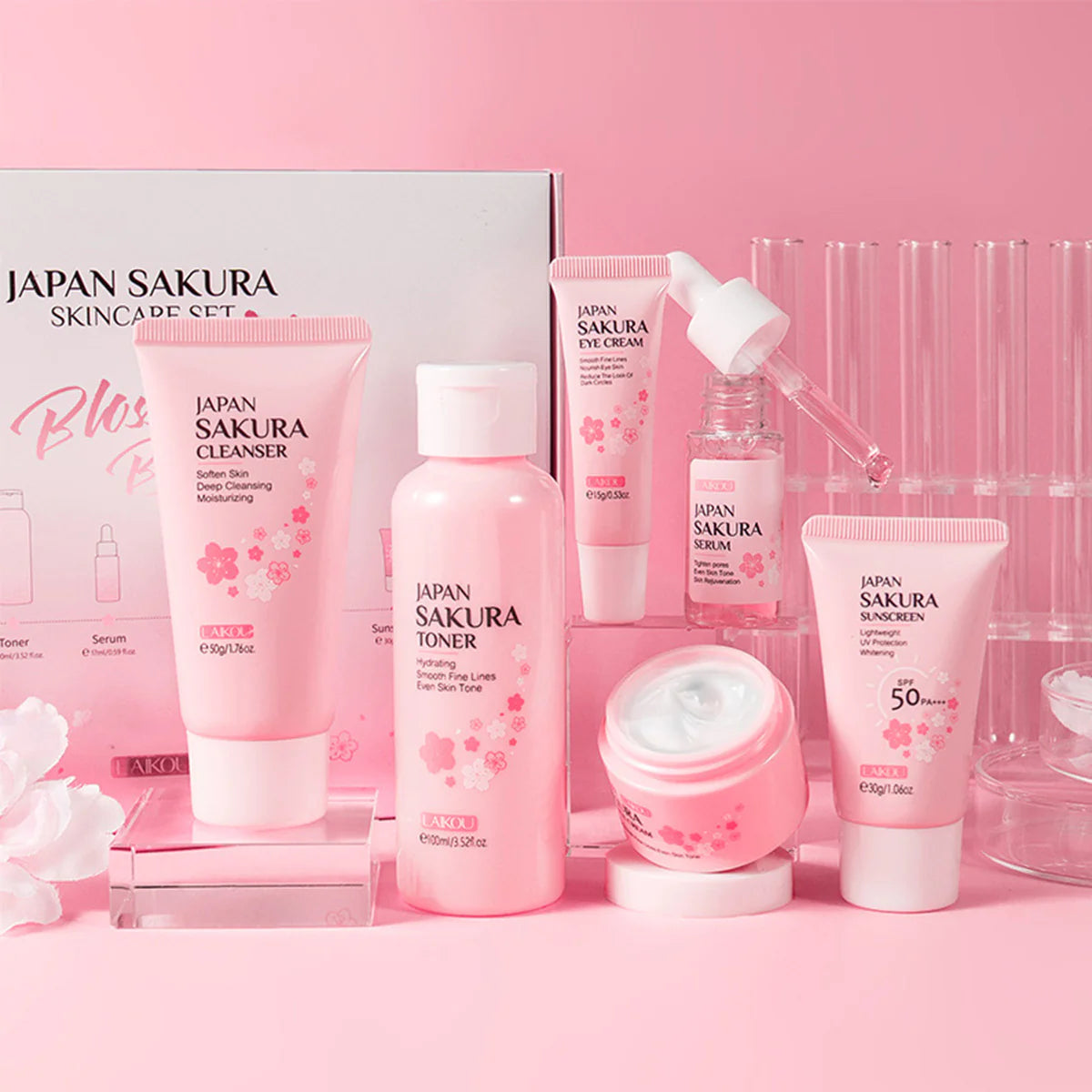 Japan Sakura Skincare Gift Set