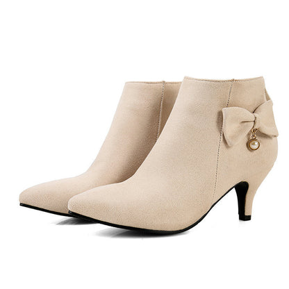 Pointed Toe Stiletto Boots