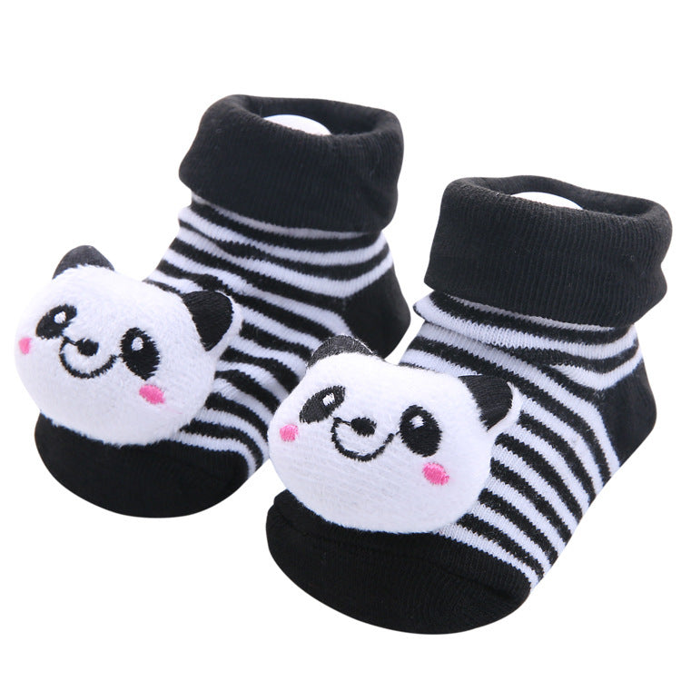 Cartoon Anti-Skid Three-Dimensional Baby Socks Newborn Baby Socks Doll Socks Wholesale