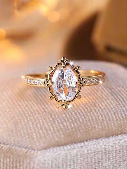 Elegant Zircon Ring