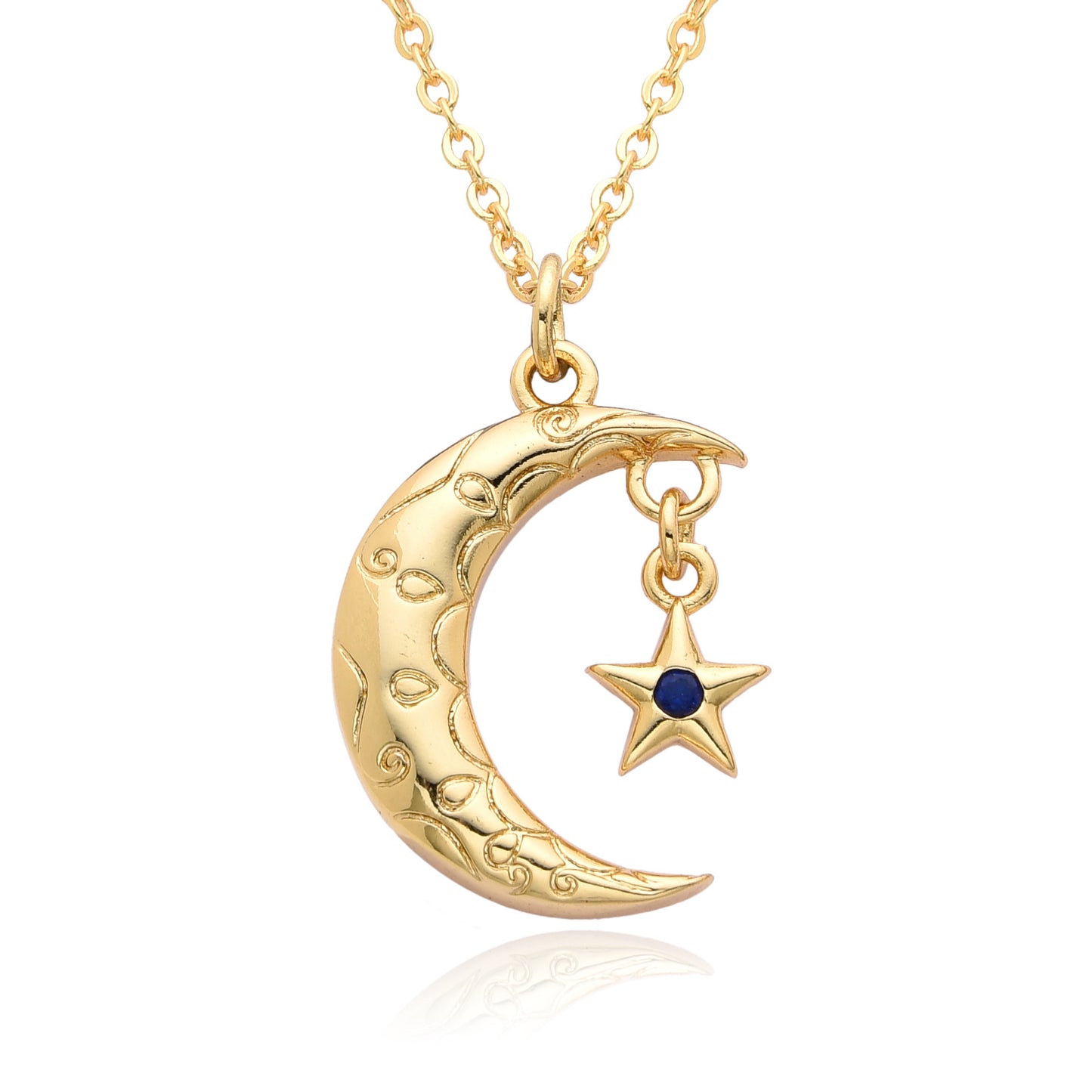 Fashion Moon Necklace Female Niche