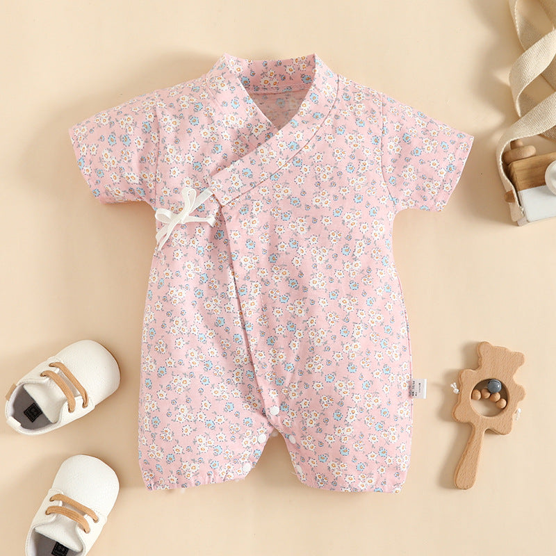 Baby onesies Summer combed cotton