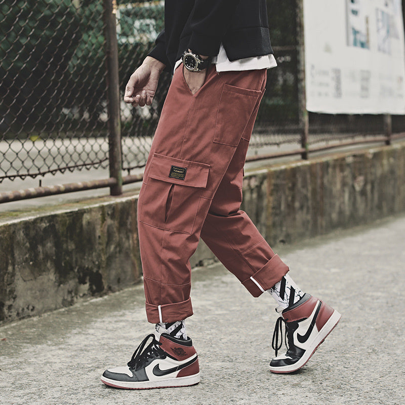 Cropped Casual Pants