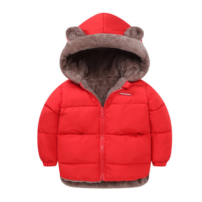 Boy's Cotton-padded Winter Jackets