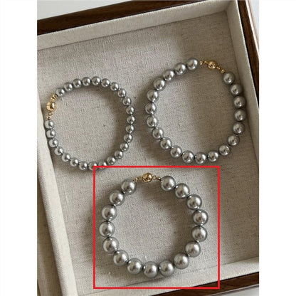 Circle Pearl Bracelets