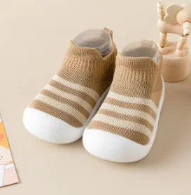 Kids Stripes Knitted Socks Anti-slip