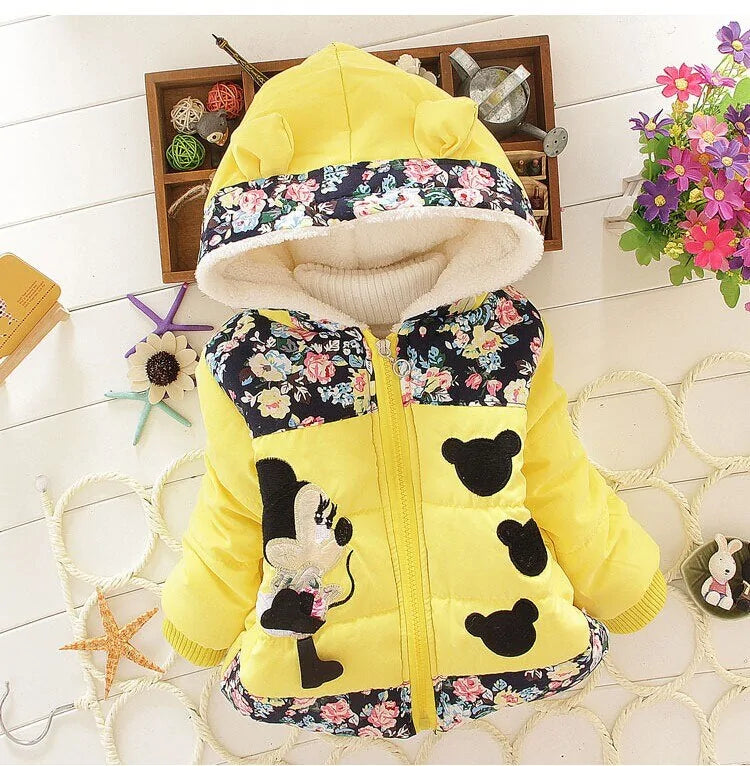 New Girls jackets fashion Minnie cartoon Clothing coats