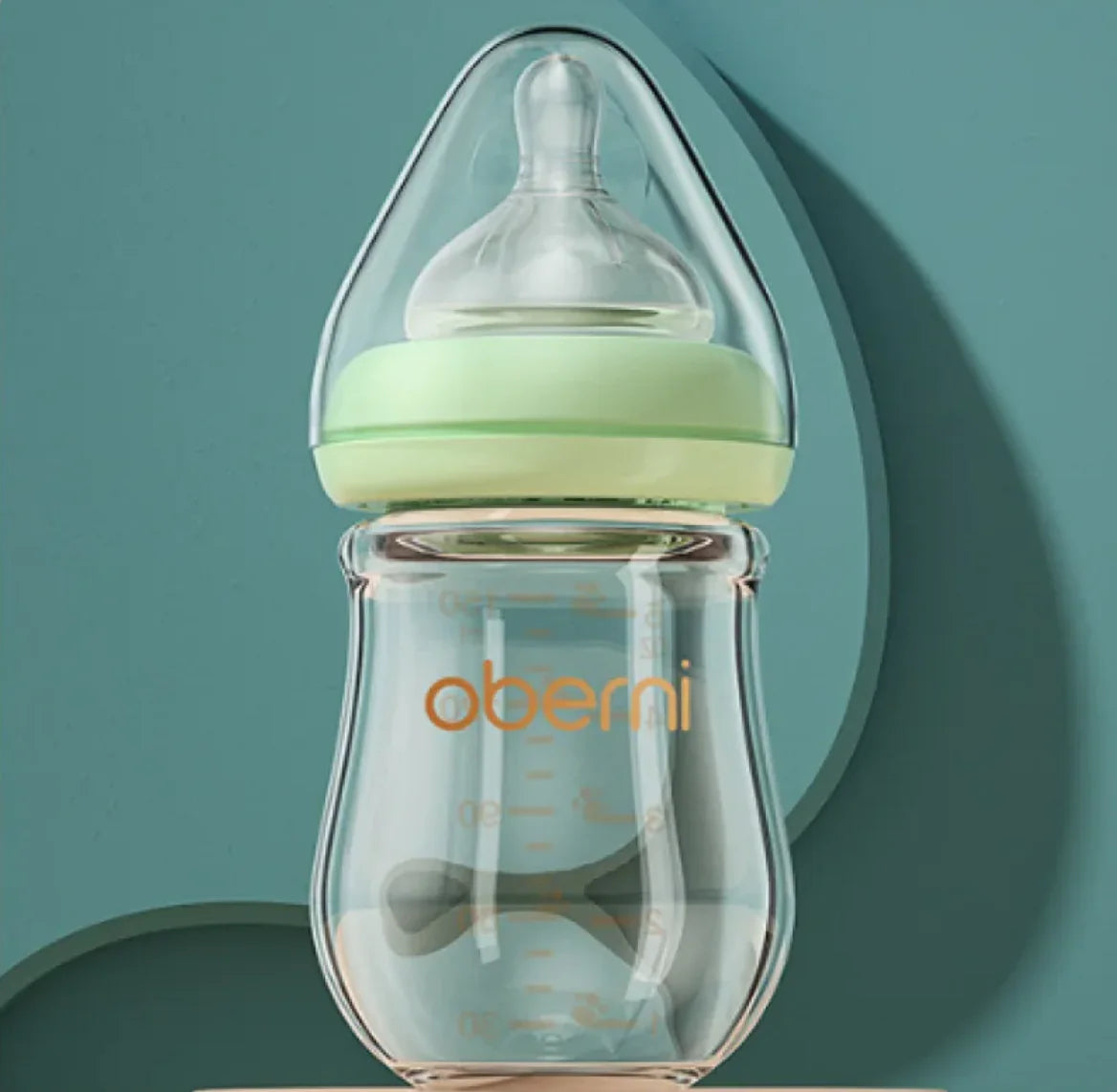 Wide Bore Glass Baby Bottles for Newborns